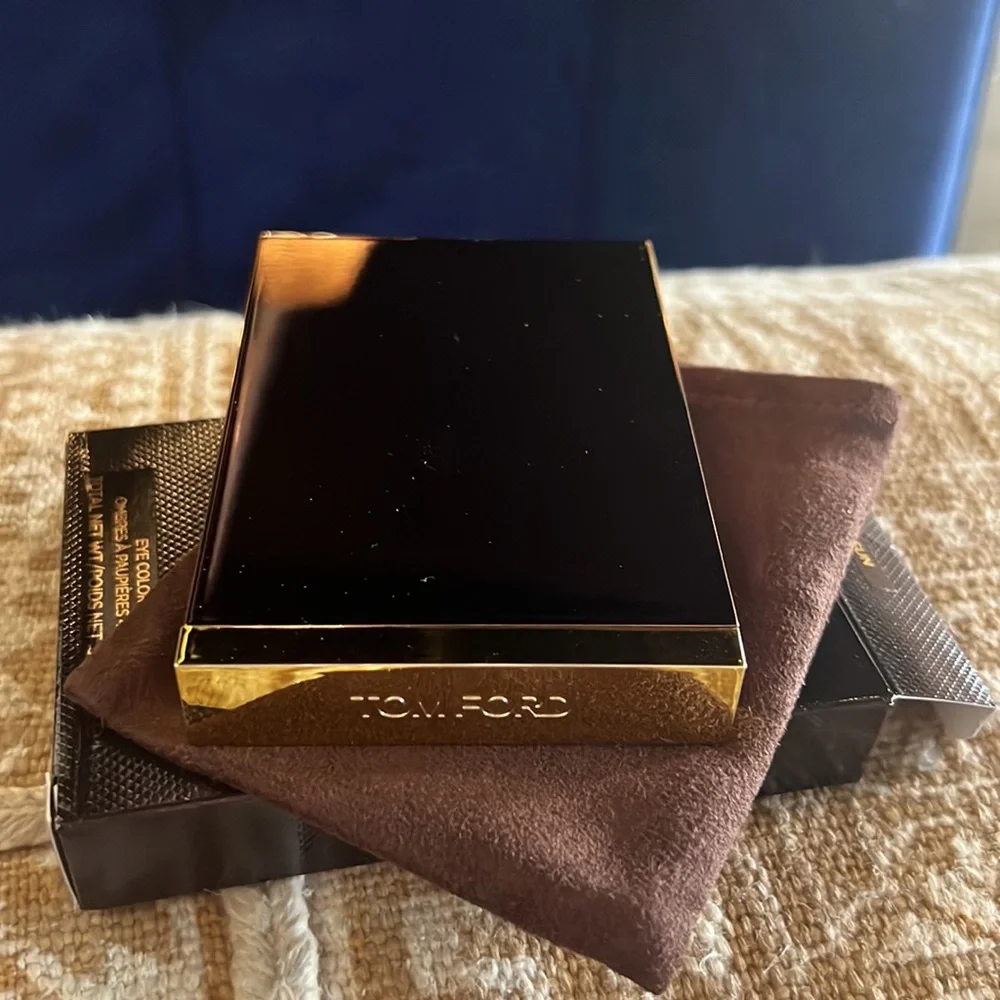 TOM FORD EYESHADOW QUAD LEOPARD SUN NIB